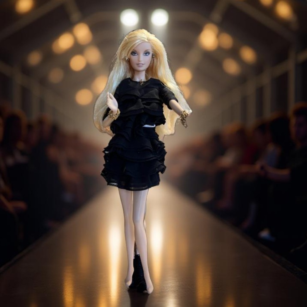 Barbie Doll Juicy couture 2004 Beverly
Hills (2008) Chiffon dress & jewelry - Picture 4 of 16